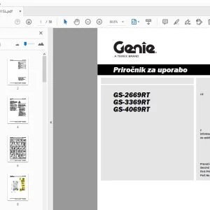 GENIE GS-2669RT GS-3369RT GS-4069RT Priročnik za uporabo - PDF DOWNLOAD