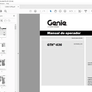 Genie GTH™-636 Manual do operador 1286012PBGT - PDF DOWNLOAD