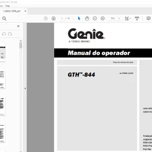 Genie GTH™-844 Manual do operador 1286013PBGT - PDF DOWNLOAD