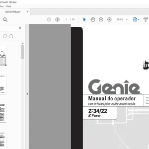 Genie Z-34/22 Manual do operador - PDF DOWNLOAD