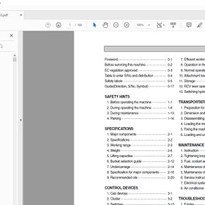 Hyundai Crawler Excavator RD510L Operator's Manual 2023  - PDF DOWNLOAD