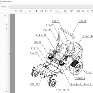 Iseki Riding Mower SZ 330 Parts Manual - PDF DOWNLOAD