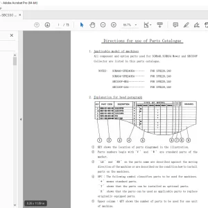 Iseki SCMA48 SCMA54 Mower & SBC550F Parts Manual - PDF DOWNLOAD