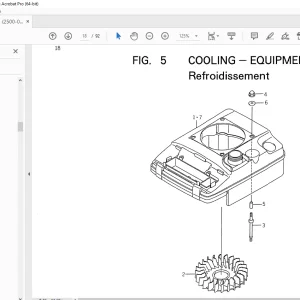 Iseki SW621 Mower Parts Manual - PDF DOWNLOAD