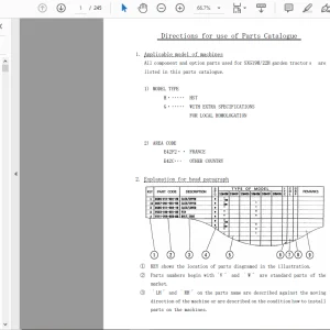 Iseki SXG19H/22H Garden Tractors Parts Manual - PDF DOWNLOAD