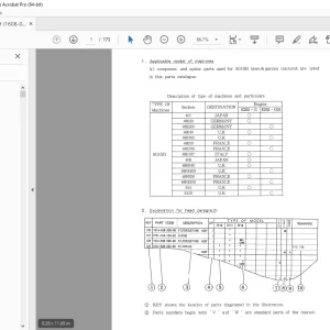 Iseki Tractor SG15H Lawn & Garden Parts Manual - PDF DOWNLOAD
