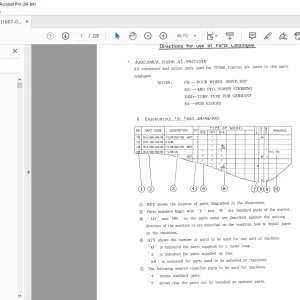 Iseki Tractor TF330 Parts Manual - PDF DOWNLOAD