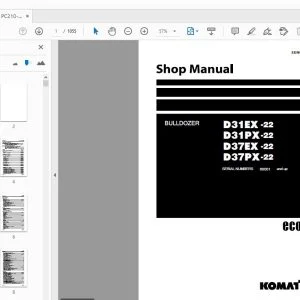 KOMATSU PC210-10M0 PC210LC-10M0 HYDRAULIC EXCAVATOR SHOP MANUAL SEN06701-00-NI-01 - PDF DOWNLOAD