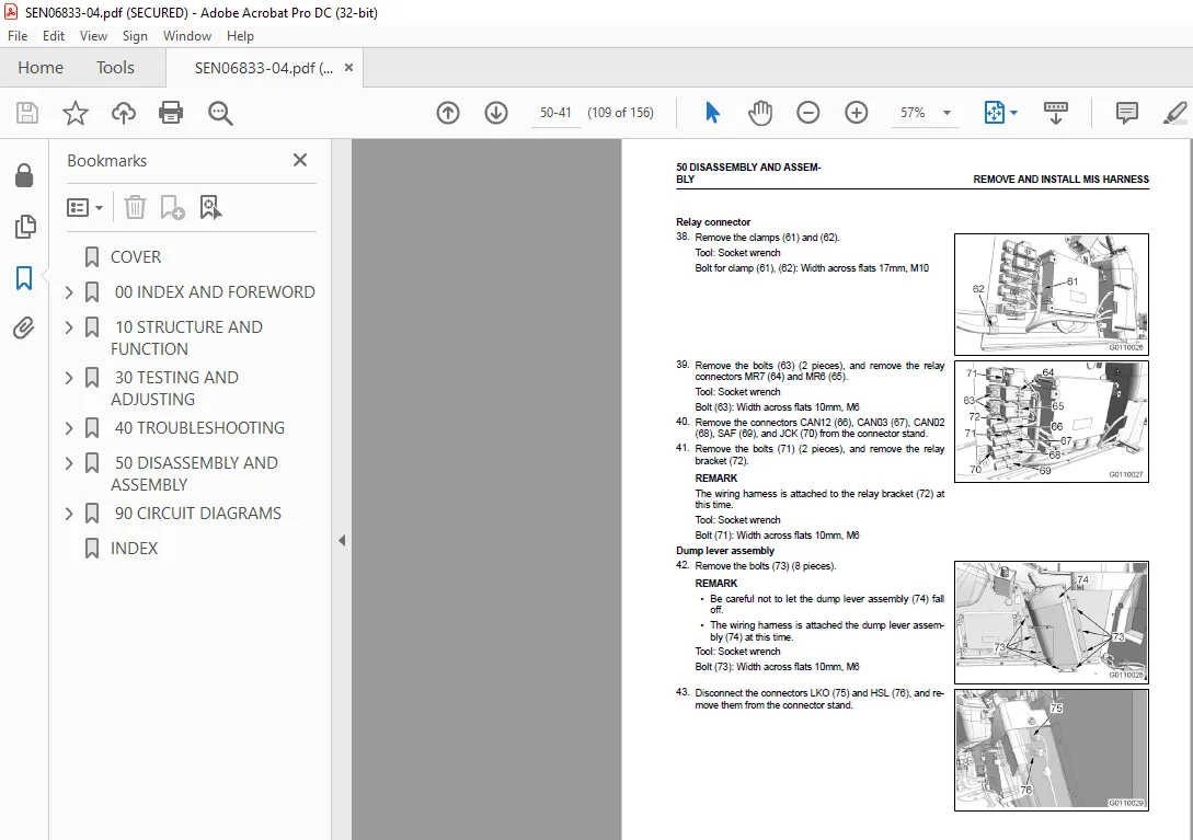 Komatsu ARTICULATED DUMP TRUCK HM400-3R Shop Manual SEN06833-04 - PDF DOWNLOAD - Image 2