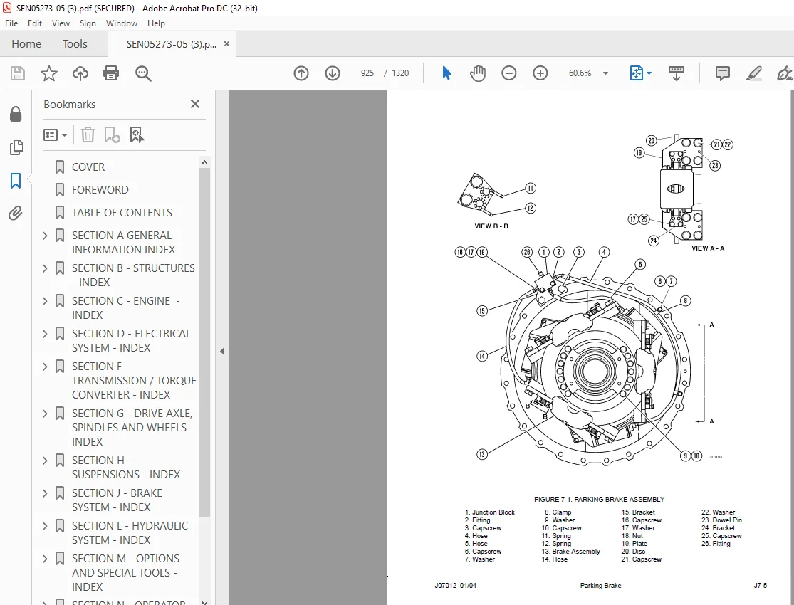Komatsu DUMP TRUCK HD1500-7 Shop Manual SEN05273-05 - PDF DOWNLOAD - Image 3