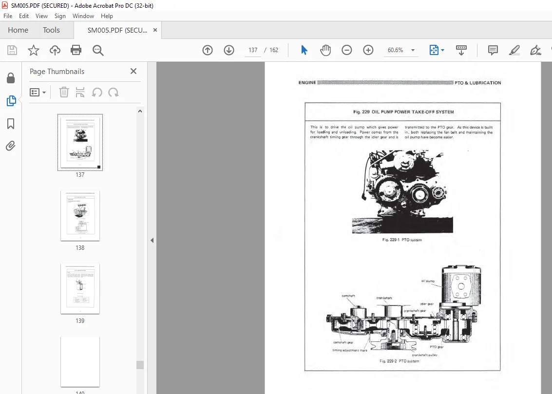 Komatsu Forklift 4P Gasoline Engine Shop Manual SM005 - PDF DOWNLOAD - Image 3