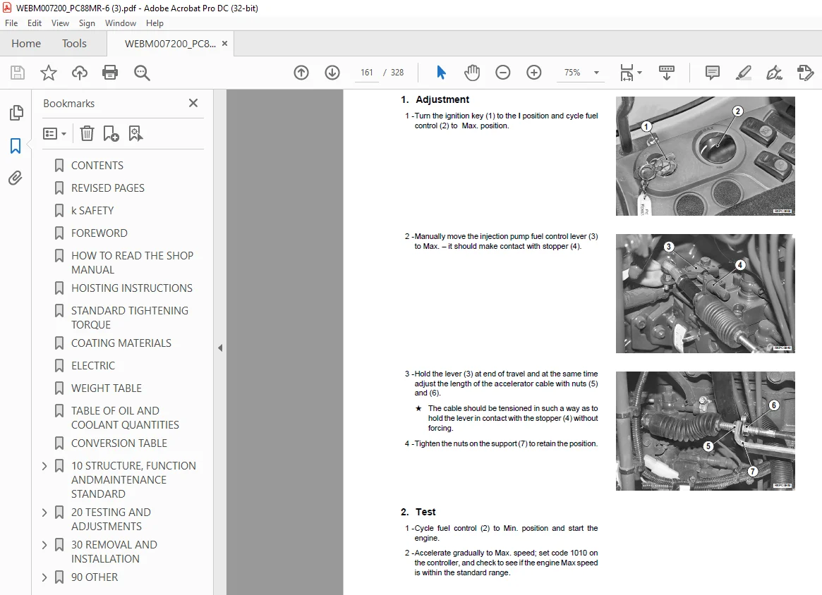 Komatsu Hydraulic Excavator PC88MR-6 Shop Manual WEBM007200 - PDF DOWNLOAD - Image 4