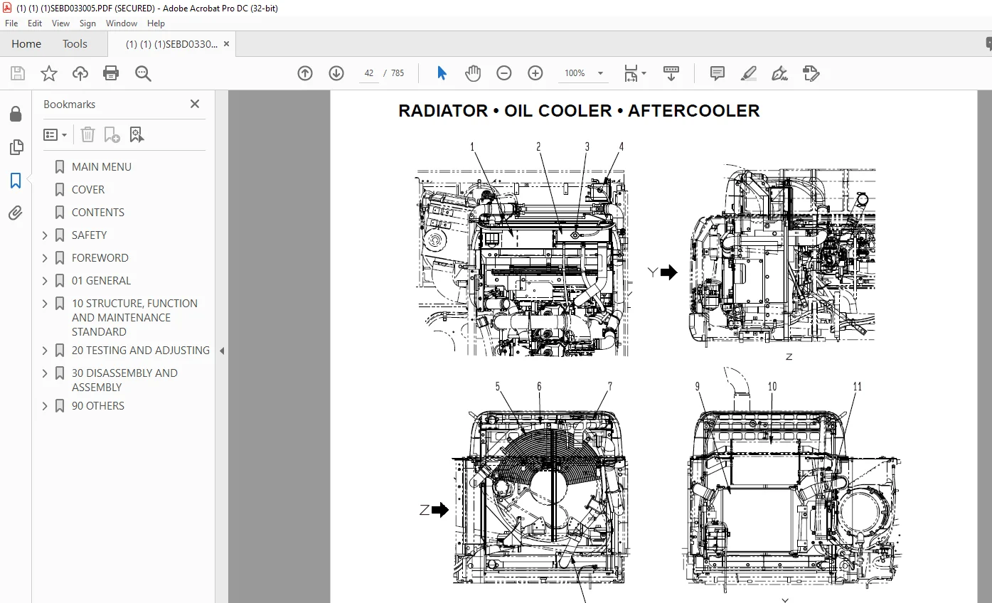 Komatsu PC400 PC400LC-7 PC450-7 PC450LC-7 Shop Manual SEBM033005 - PDF DOWNLOAD - Image 4