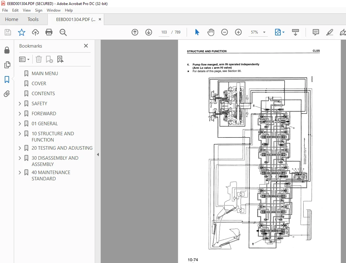 Komatsu PC450 450LC-6K Shop Manual EEBM001304 - PDF DOWNLOAD - Image 2