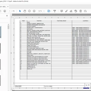 Komatsu WA100M-8 Wheel Loader Wiring Diagram Manual 42W-06-50000 PDF