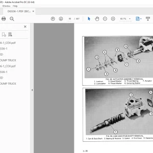 Komatsu WA20-1 Dump Truck Shop Manual DG536-1 - PDF DOWNLOAD
