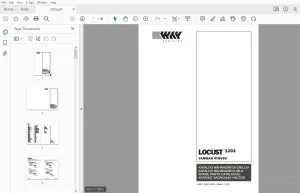 LOCUST 1203 (YANMAR 4TNV98) PARTS MANUAL - PDF DOWNLOAD
