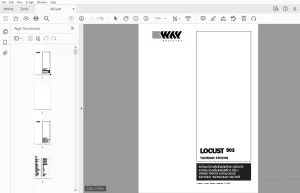 LOCUST 903 (YANMAR 4TNV98) PARTS MANUAL - PDF DOWNLOAD
