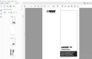 Locust 752 (Yanmar 4TNV94) Parts Manual - PDF DOWNLOAD