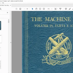 Machine Gun Volume IV Parts X & XI  Manual - PDF DOWNLOAD