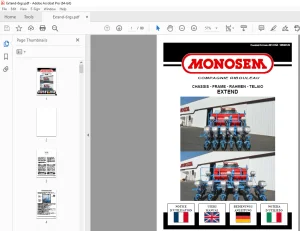 Monosem Extend Frame User Manual - PDF DOWNLOAD