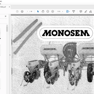 Monosem PNU 1988 User Manual - PDF DOWNLOAD