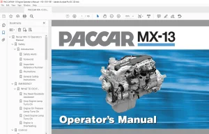 PACCAR MX-13 Operator’s Manual - PDF DOWNLOAD