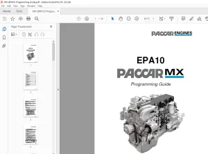 PACCAR MX EPA10 Programming Guide Manual - PDF DOWNLOAD