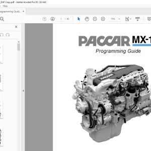 Paccar MX-13 Programming Guide Manual -  PDF DOWNLOAD