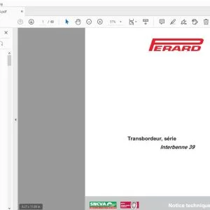 Perard Interbenne 39 liste des pièces détachées - PDF DOWNLOAD