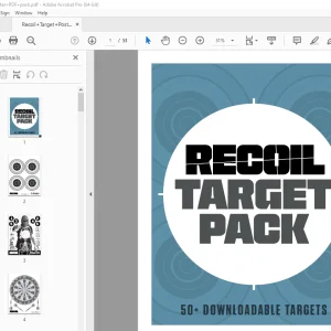 Recoil Targer Pack Handbook Manual - PDF DOWNLOAD 