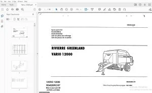 Rivierre Greenland VARIO 12000 Parts Manual - PDF DOWNLOAD