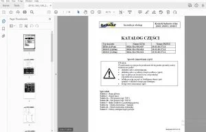 Samasz Z010 (1,65m) Z0101 (1,85m) Z0102 (2,10m) KATALOG CZĘŚCI - PDF DOWNLOAD