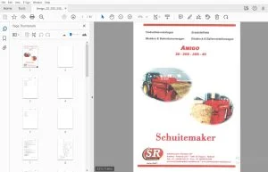 Schuitemaker Amigo 20-20S-30S-40 Siloblock & Ballenverteilerwagen Ersatzteilliste - PDF