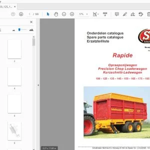Schuitemaker Rapide 100 125 135 145 155 165 175 185 Parts Manual - PDF DOWNLOAD