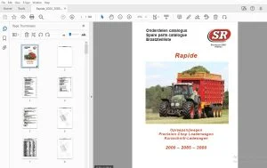 Schuitemaker Rapide 2000-2085-3000 Parts Manual - PDF DOWNLOAD