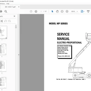 Simon MP SERIES ELECTRO-PROPORTIONAL SERVICE MANUAL - PDF DOWNLOAD