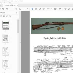 Springfield M1903 Rifle Handbook Manual - PDF DOWNLOAD 