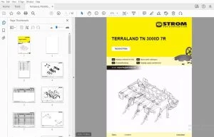Strom Terraland TN3000D 7R Parts Manual - PDF DOWNLOAD