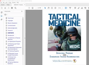 Tactical Medicine Operational Program & Standardized Training Manual PDF