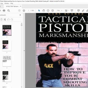 Tactical Pistol Marksmanship How to Improve Your Combat Shooting Skills Handbook Manual PDF  