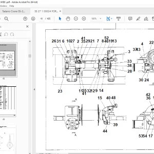 Tadano Crane SS-27-1-00024 FOR VEHICLE,WIDE CAB,WB:3.3 Parts Manual PDF