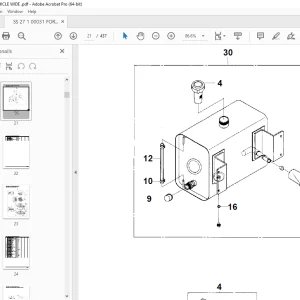 Tadano Crane SS-27-1-00031 FOR VEHICLE,WIDE CAB,WB3.8 Parts Manual PDF