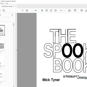 The Spook Book Manual Mick Tyner - PDF DOWNLOAD