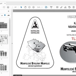 Trac-Lift TL220SLi Parts Manual - PDF DOWNLOAD