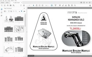 Trac-Lift TL260SLi Parts Manual - PDF DOWNLOAD