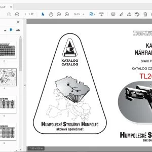 Trac-Lift TL260SLi Parts Manual - PDF DOWNLOAD