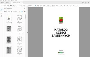UNIA Korpus ZX KATALOG CZĘŚCI ZAMIENNYCH - PDF DOWNLOAD