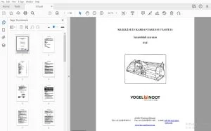 Vogel & Noot TST Szántóföldi szárzúzó KEZELÉSI ÉS KARBANTARTÁSI UTASÍTÁS - PDF DOWNLOAD