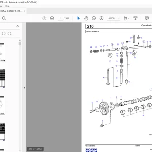 Volvo Penta HS1A, KAD42A, KAMD42A, MS5BHS1A, KAD42A, KAMD42A, MS5B Marine Drives Transmissions Parts Manual